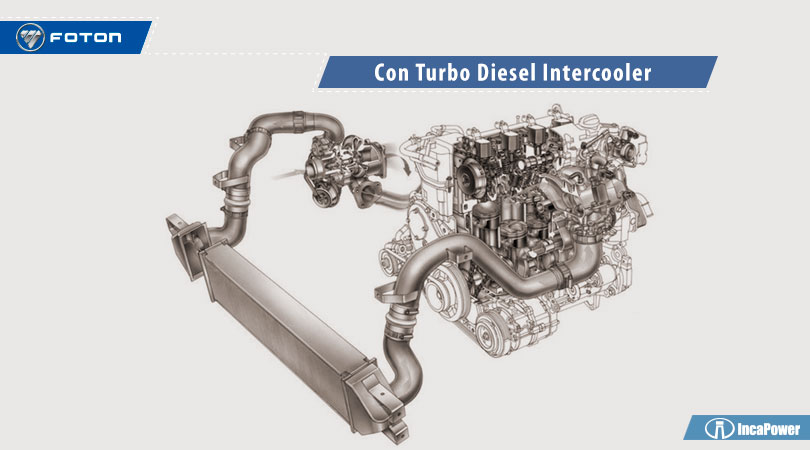 Foton con Turbo Diesel Intercooler